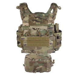 Tactical Plate Carrier Set R Series JPC3.0 Hunting Vest with Quick Release Cummerbund 556 Mag Pouch Radio Side Bag GP Drop Pouch