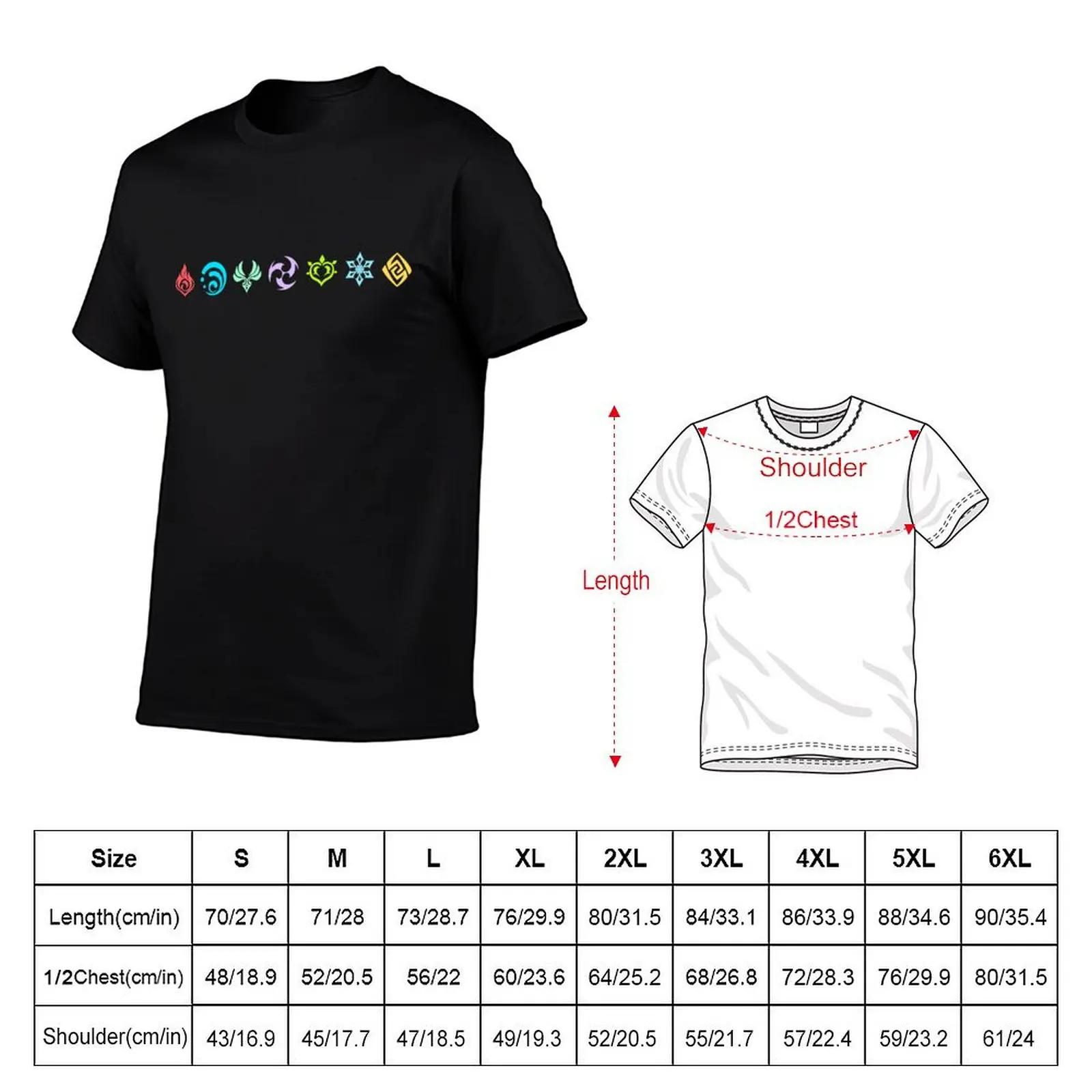 Elemental Visions T-Shirt aesthetic clothes cute clothes compression shirt men