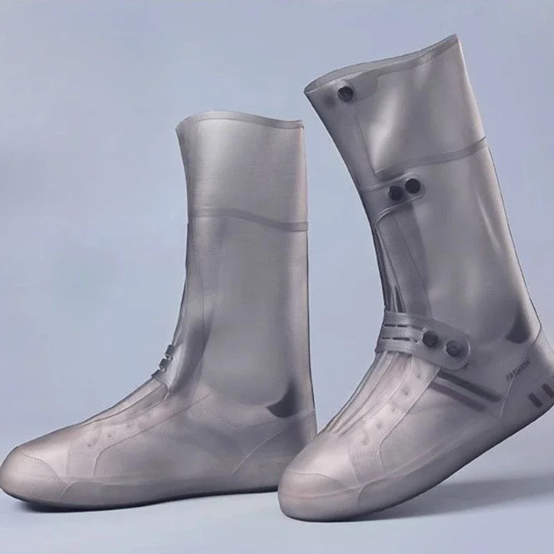 Botas De Lluvia De Goma Para Hombre, Planas, Ligeras, Punta Ancha, Primavera-otoño_voghion.com