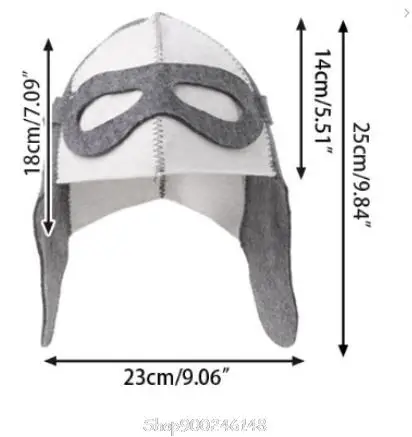 Wełna filcowa Sauna kapelusz odporne na wysokie temperatury rosyjska czapka Banya do kąpieli dom ochrona głowy N23 20 Dropship