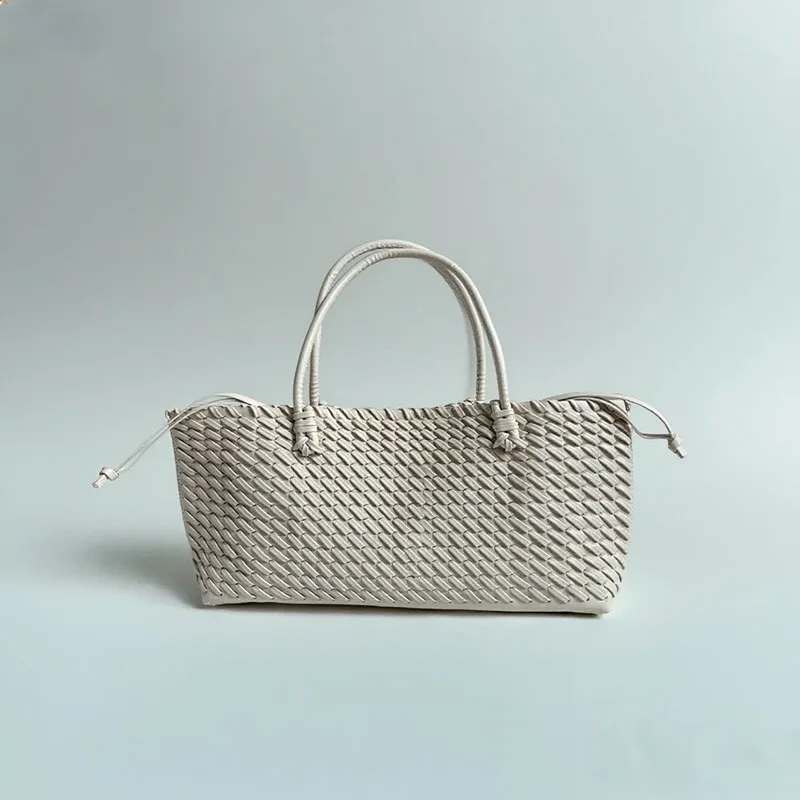 

Large Capacity Woven Tote Women Bag Top Handle Handbag Commuting Designer Bags for Women Shoulder Bag New Soft Shopper Purses