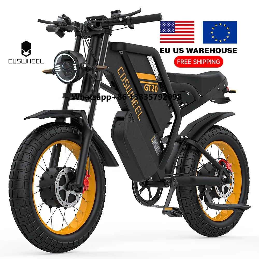 

COSWHEEL GT20 PRO Hina Manufacturer 3000w Electric Mountain Bike