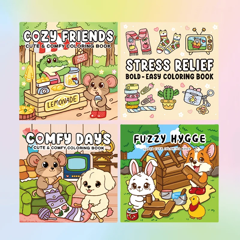 

Spooky Cutie Coloring Book Paperback - Monster Series Coloring Book