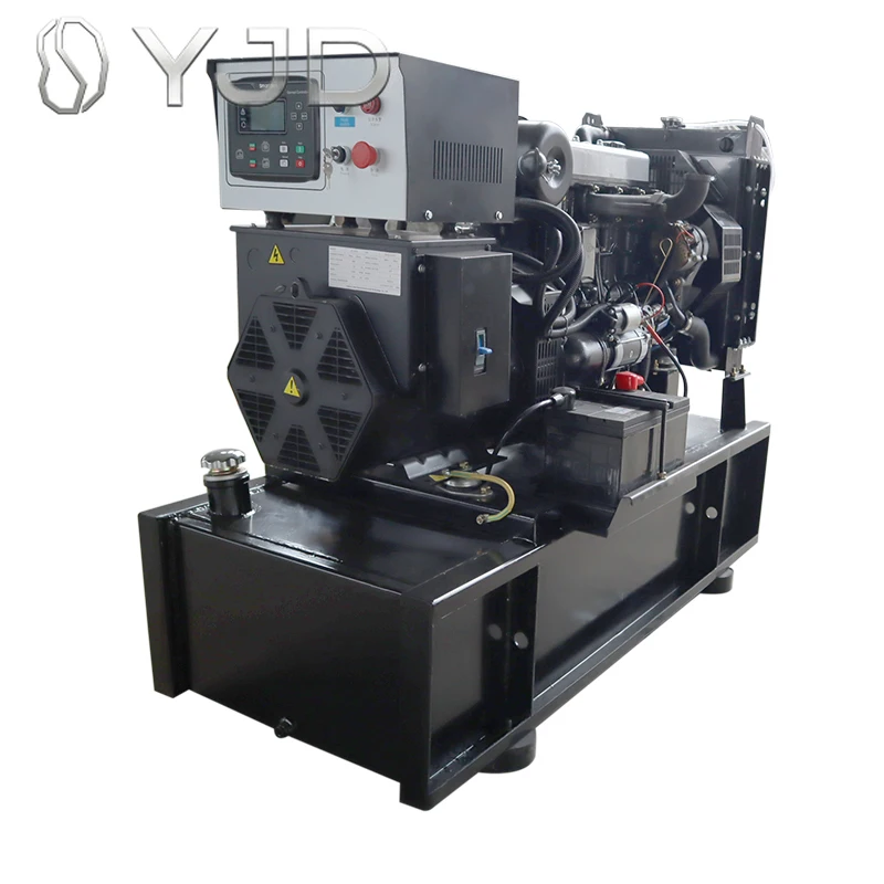 Water Cooled Diesel Generator Set 12KW 20KW 24KW 36KW 40KW 48KW for Engines Auto Start Open Frame ATS for Sale