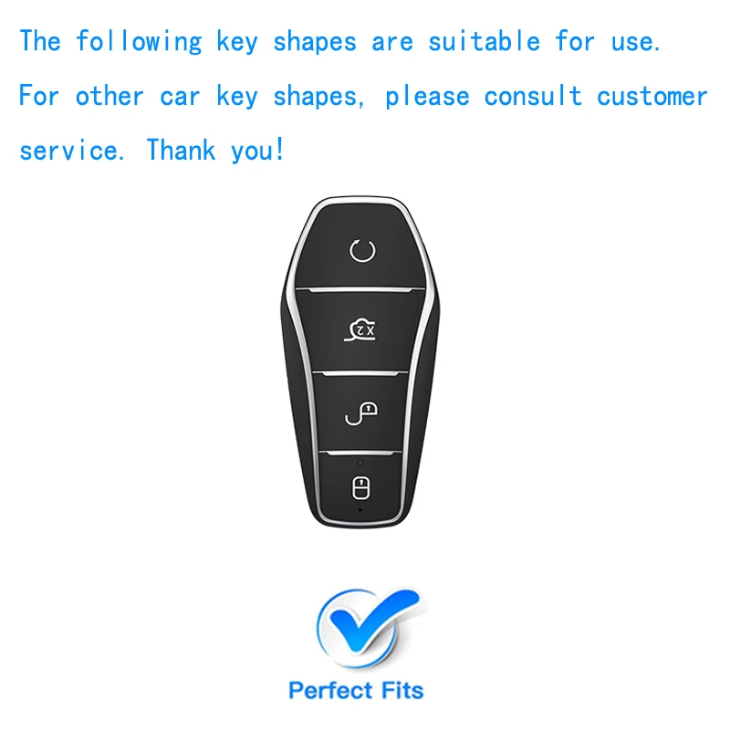 For BYD Key car fob Cover ATTO3 Dolphin for Han ev Song Plus Song Plusdmi Tang Qin Seal Tang yuan