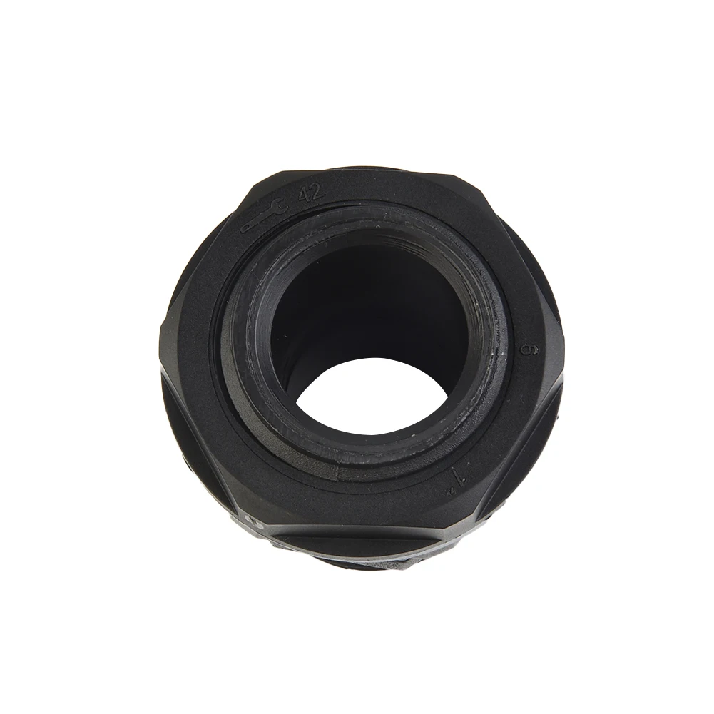 1Pc PP Tank Bushing Threaded Fitting Flange Connection External Thread IBC Rain Barrel Liner 3/4inch 1inch 2inch Part