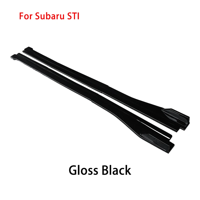 Voor Subaru Impreza WRX Sti S204 Auto Exterieur Anti-Collision Accessoire Side Rokken Extensions Bumper Deur Lip Splitters Winglet