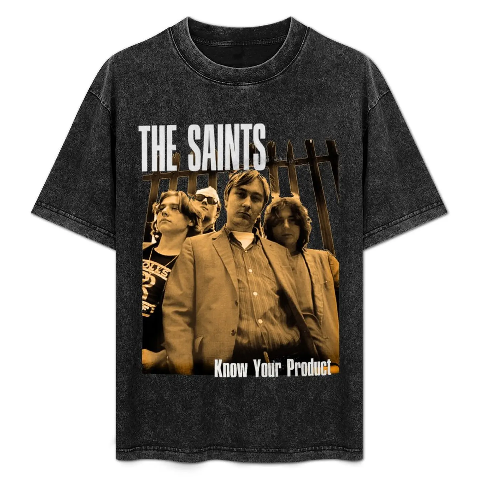 

The Saints Know your Product Tee T-Shirt Art Pattern Printed Casual Top