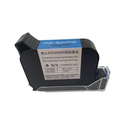 YAOMATEC-EA3 EA3 high adhesion compatible Quick fast dry Eco solvent 12.7mm handheld online inkjet printer ink cartridge