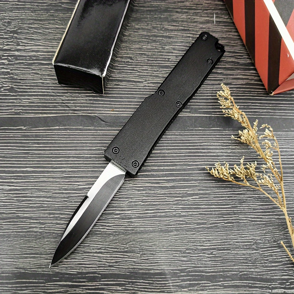 F147 البسيطة خفيفة الوزن بقاء الجيب في الهواء الطلق سكين للفرد سبائك الألومنيوم مقبض 440C شفرة التخييم EDC سكين أدوات متعددة