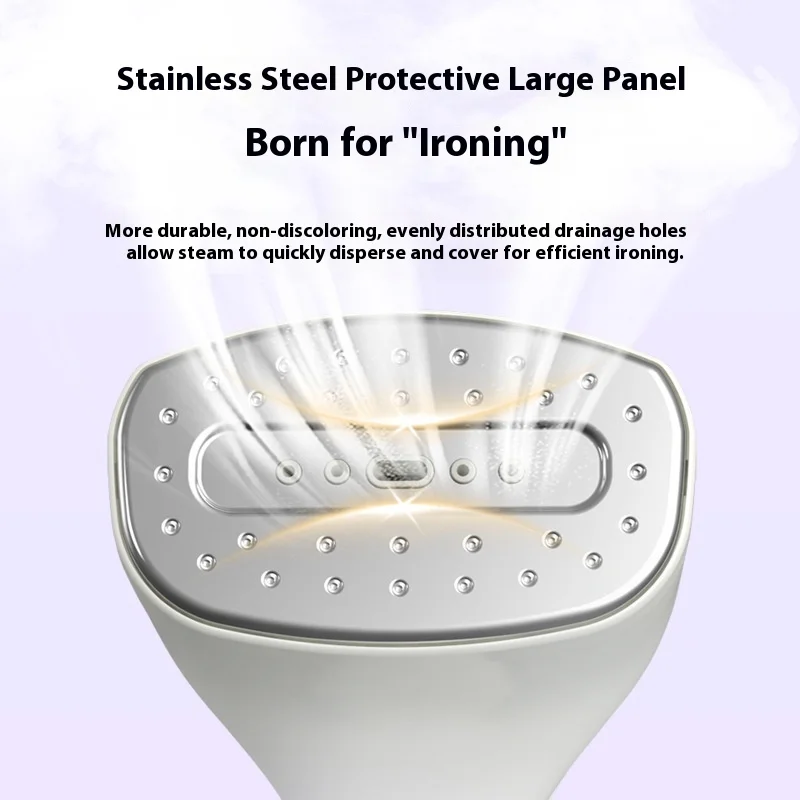 Setrika Uap Genggam, Steamer Pakaian Genggam, Generator Uap Pakaian, Setrika Uap Praktis untuk Asrama, Penghilang Tungau Gantung