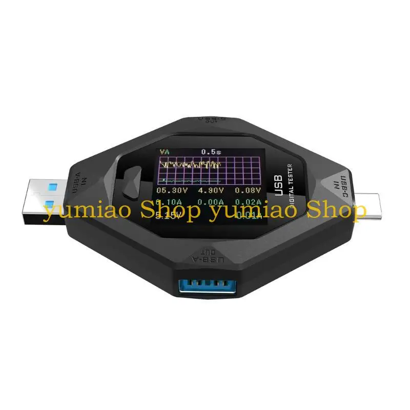 587B Professional USB C PD Power Tester for Accurate Charging Type C USB Tester