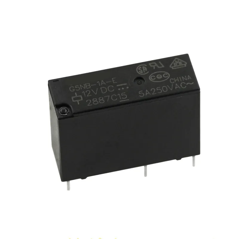 Relé DIP4 de 5 piezas, G5NB-1A-E-5VDC, G5NB-1A-E-12VDC, G5NB-1A-E-24VDC, nuevo, original