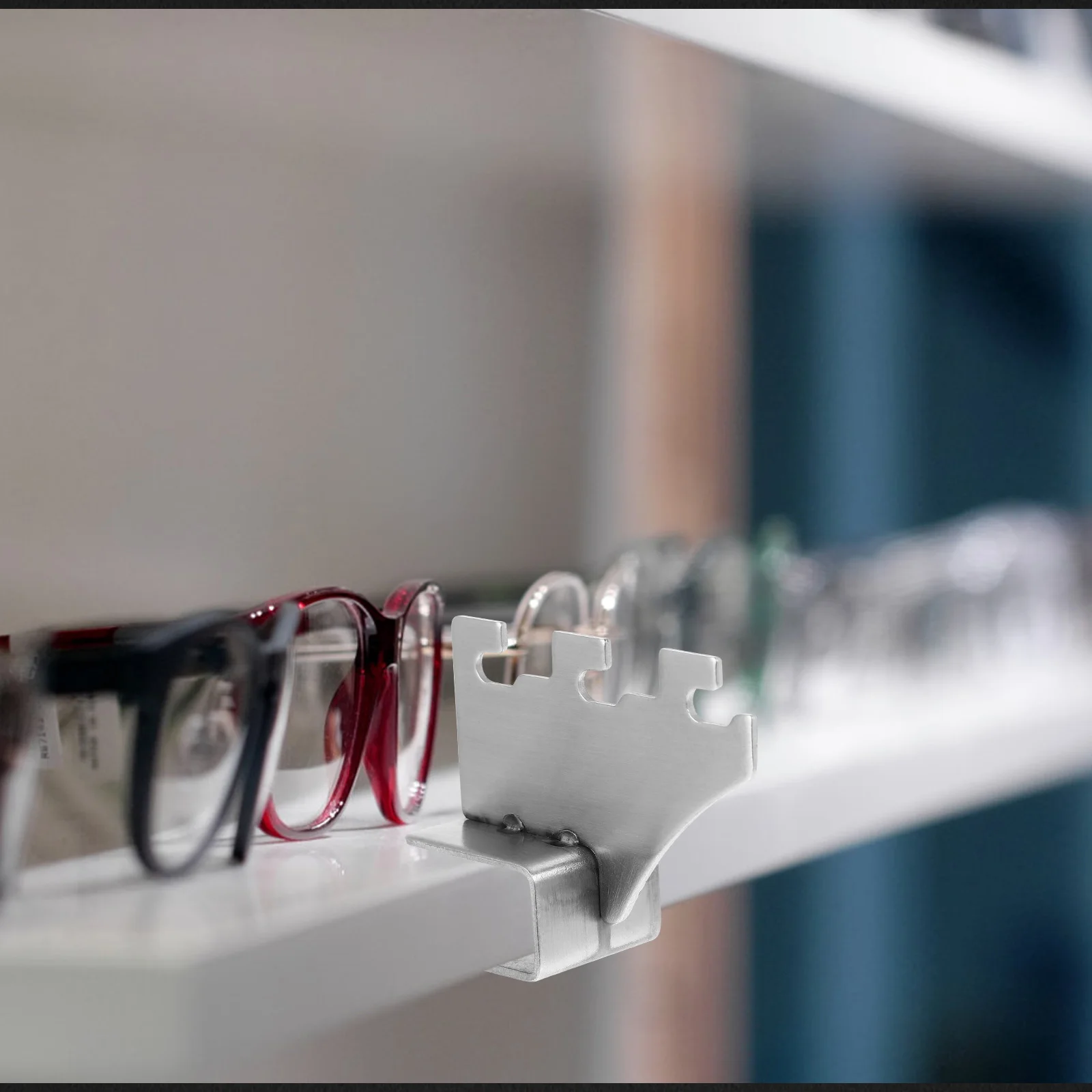 

10 Pcs Square Tube Medium Support Stainless Steel AA Column Shelf Fitting Storage Rack Accessories Durable Practical