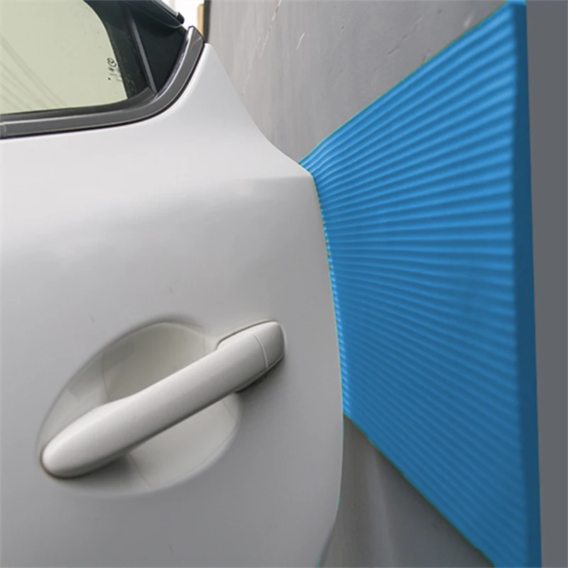 

1M Anti-collision Car Door Protector Garage Wall Corner Bumper Guard Cutable Rubber Anti Scratch Strip Parking Spaces Warehouses