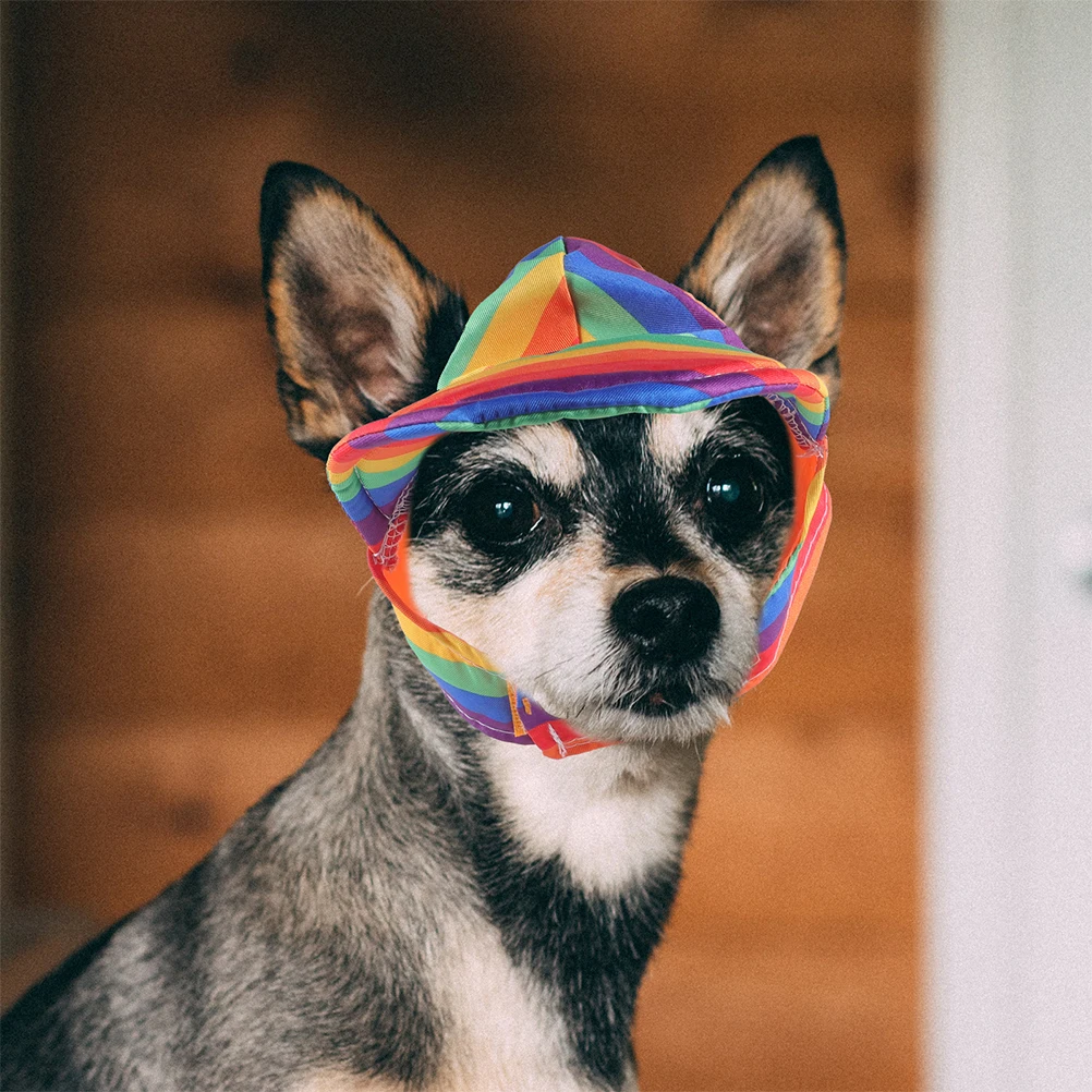 

Dog Hats Pet Baseball Cap for Large Medium Dogs Ear Holes Breathable Puppy Accessories Cat Hat Sun Hat Dog Bucket Hats