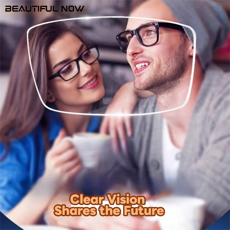 BEAUTIFUL NOW Index 1.56/1.61/1.67/1.74 Optical Lenses UV400 Prescription Anti-blue Light Lenses Photochromic Aspheric Lens