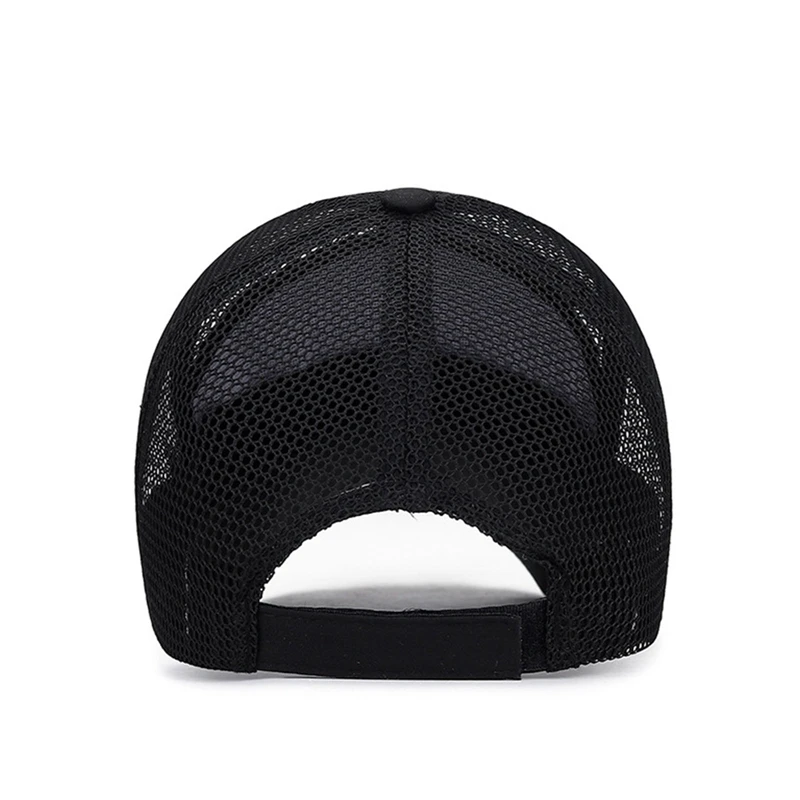 Letter Adjustable Snapback Sport Baseball Cap Hat Men Unisex Mesh Visor Flat Hat Outdoor Sun Hat Adjustable Hats Caps Men