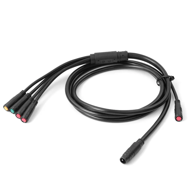 -FDDT كابل رئيسي 9Pin مقاوم للماء لوحدة تحكم الدراجة الكهربائية كابل توصيل لوحة القيادة 2PIN + 3PIN + 5PIN لبعض وحدة تحكم KT