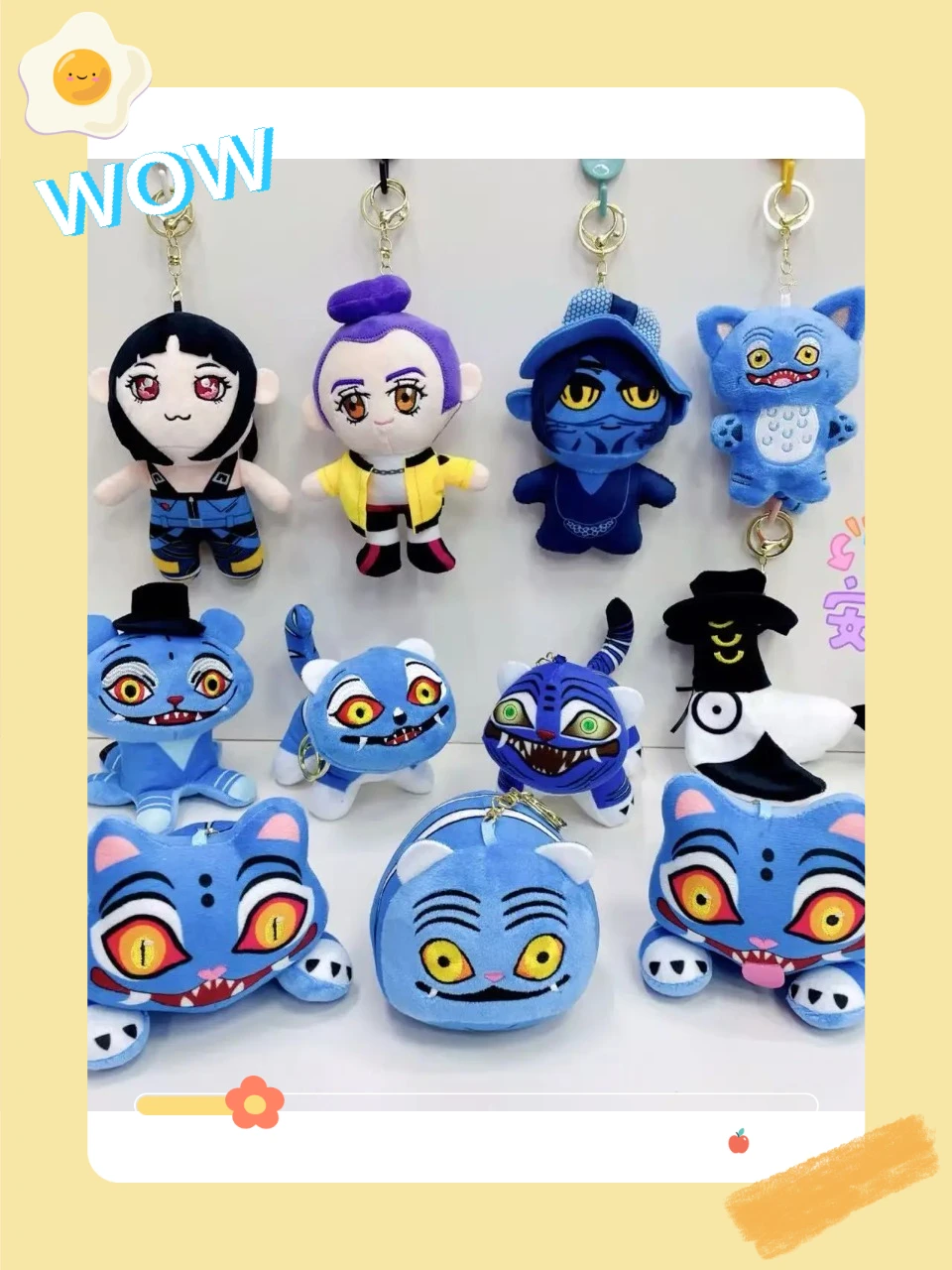 Boneka Fun Doll · Karakter Anime Kartun Rumi Mila Zoe Karakter Gadis Pemburu Monster