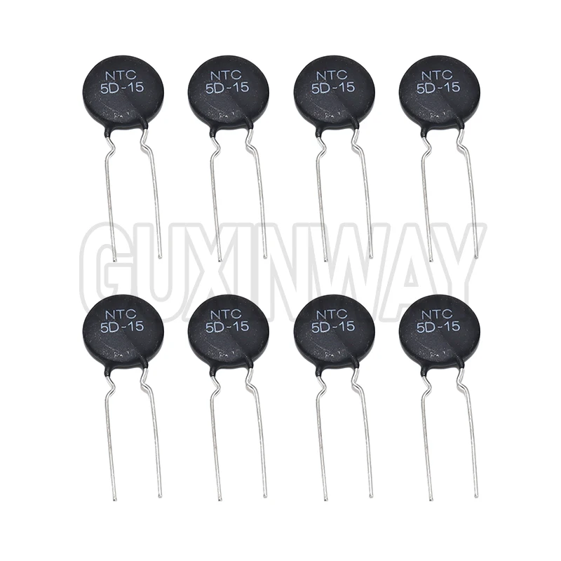 10Pcs Thermistor MF72 5D-15 NTC 5D-7 5D-5D 5D-9 5D-11 Thermal Resistor Temperature Sensor Resistance 5D15 5D11 5D5 5D7 5D9