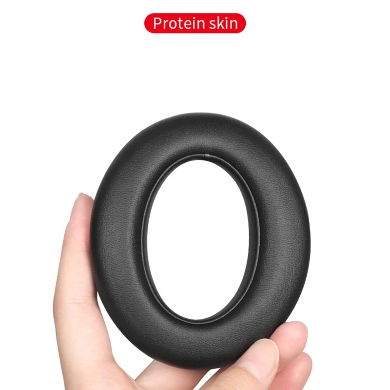 لينة رغوة الذاكرة البروتين بطانة للأذن استبدال ل Meizu HD60 HD 60 سماعة سماعات الأذن وسائد الأذن