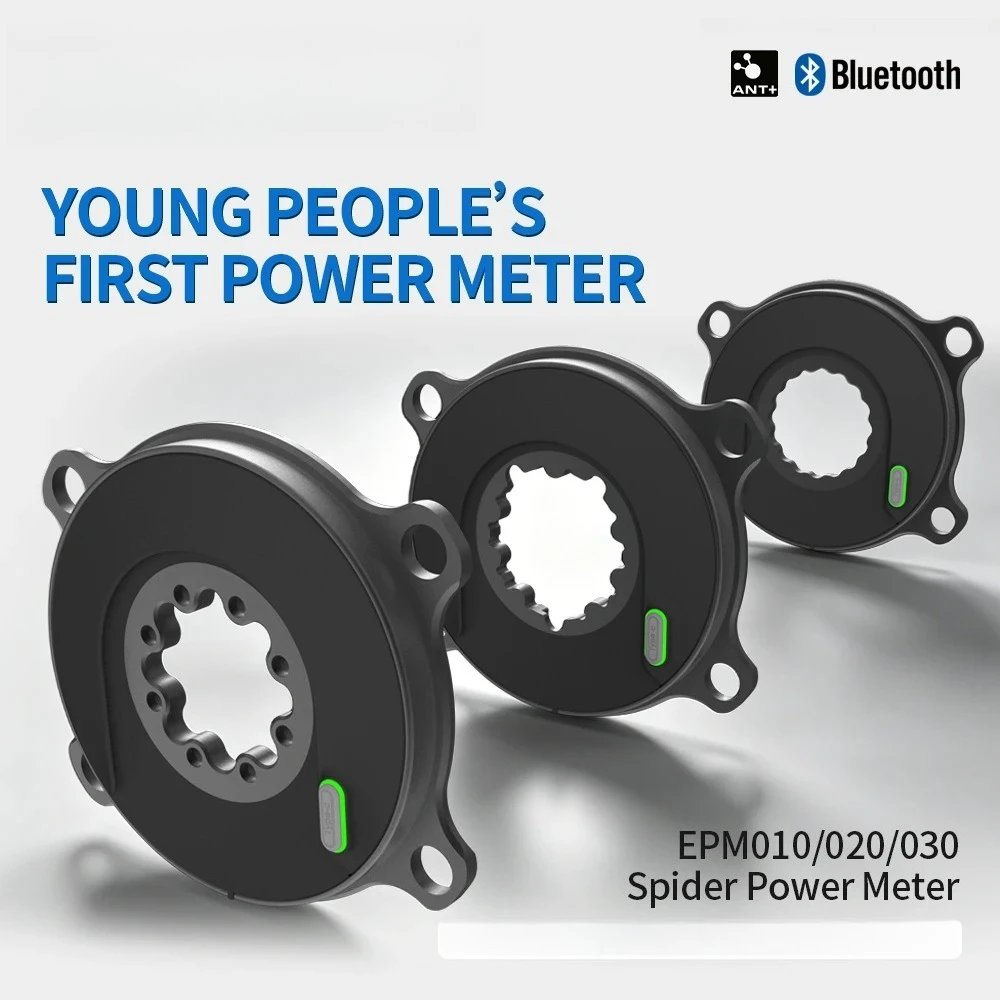 Bicycle Power Meter Spider, Compatible with SRAM and Shimano (3-Bolt/8-Bolt), for Easton