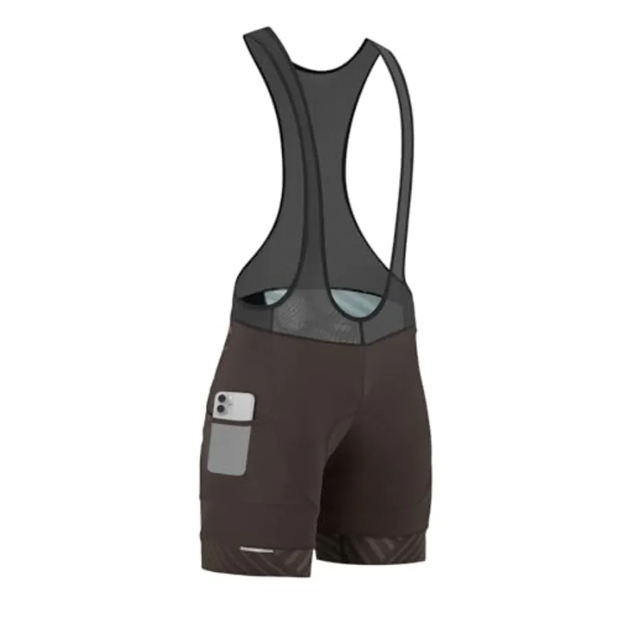 

Santic Cycling Bib Shorts Men Padded Cycling Bib Tights Men Bike Bibs with Pocket