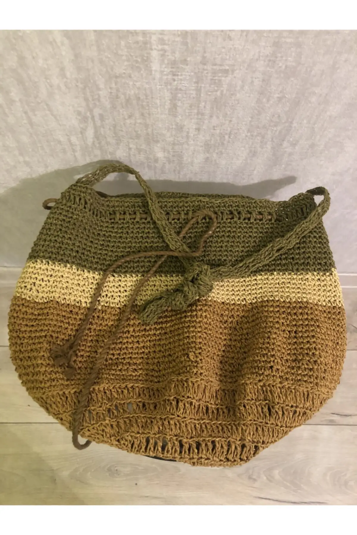 

Uras Straw Braid Handmade Crochet Hand, arm And Shoulder Bag Women bag Shoulder Bag Handmade