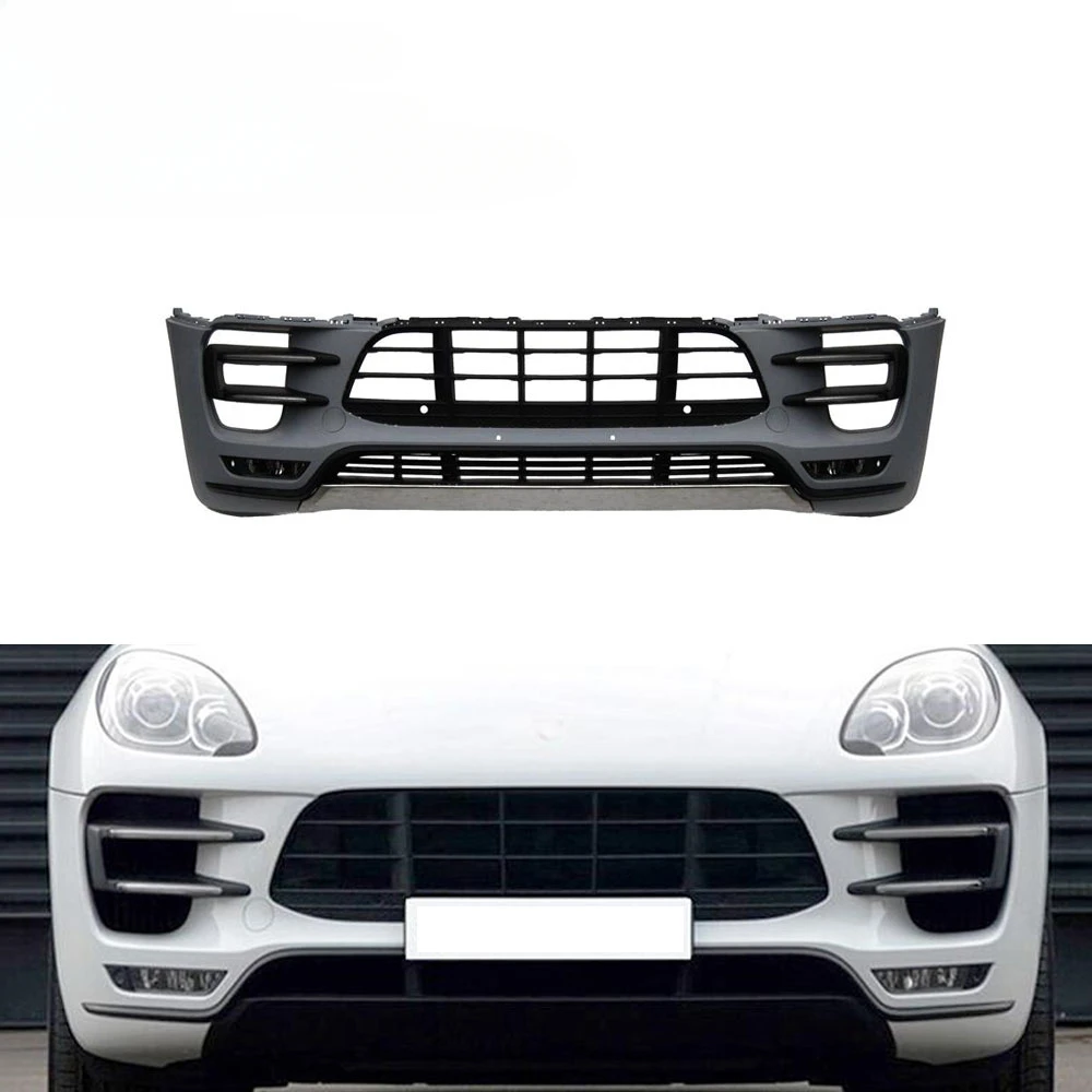 Turbo Style Car Front Bumper for Porsche Macan Sport Utility 4-Door 14-16