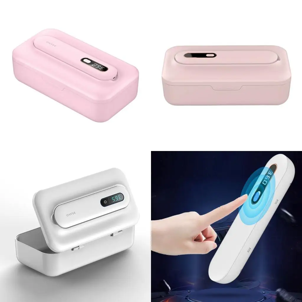 

54DF Small Pacifier Teether Sanitizer Box Storage Case for Watch Earrings Rings