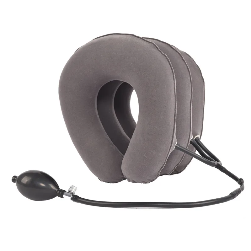 

Носилки для шеи, надувная воздушная шейная тяга, 3-трубный дом, медицинские устройства, ортопедическая подушка, воротник, облегчение боли, трактор