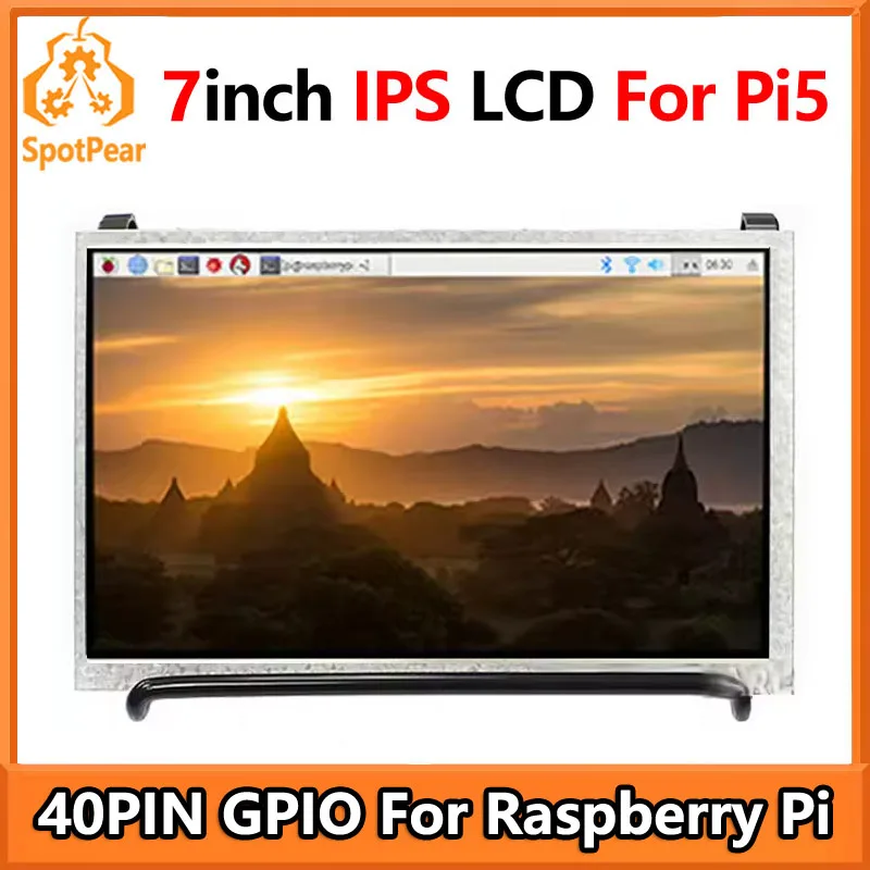 Raspberry Pi 7 inch LCD 1024×600 DPI Interface 7inch IPS Display For Raspberry Pi