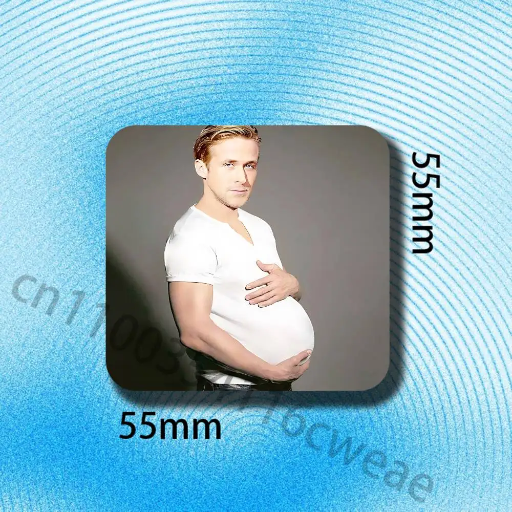For Ryan G-Gosling Fridge Magnets Refrigerator Card Kitchen Metal Icebox Cabinet Magnetic Cards