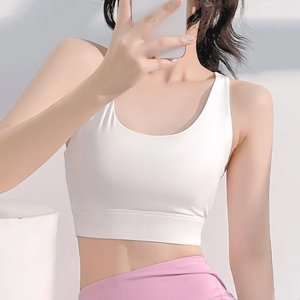 

Fashionable Beauty Back Sports Bra Shockproof Anti Sagging Yoga Underwear Breathable Comfortable Training Fitness Bra Women