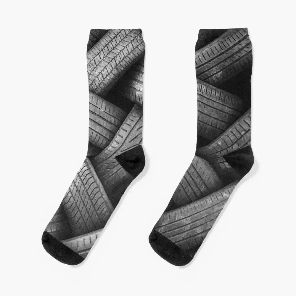 

Tire Stack Socks football christmas stocking Ladies Socks Men's