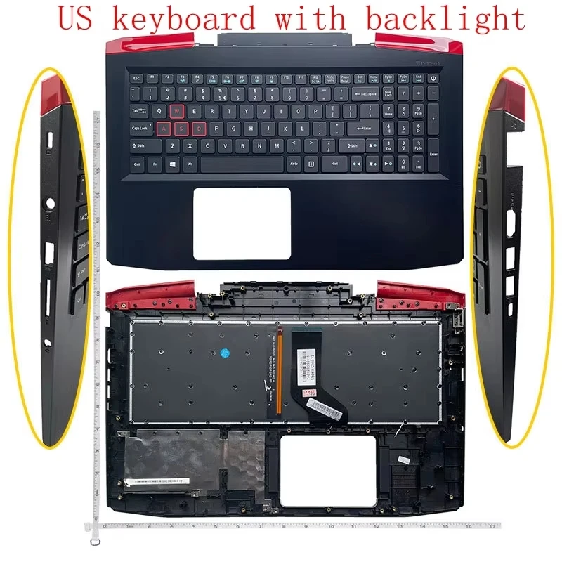 Shell New case cover For VX15 VX5-591G N16C7 LCD Back Cover /Front Bezel/Palmrest/Bottom Cover