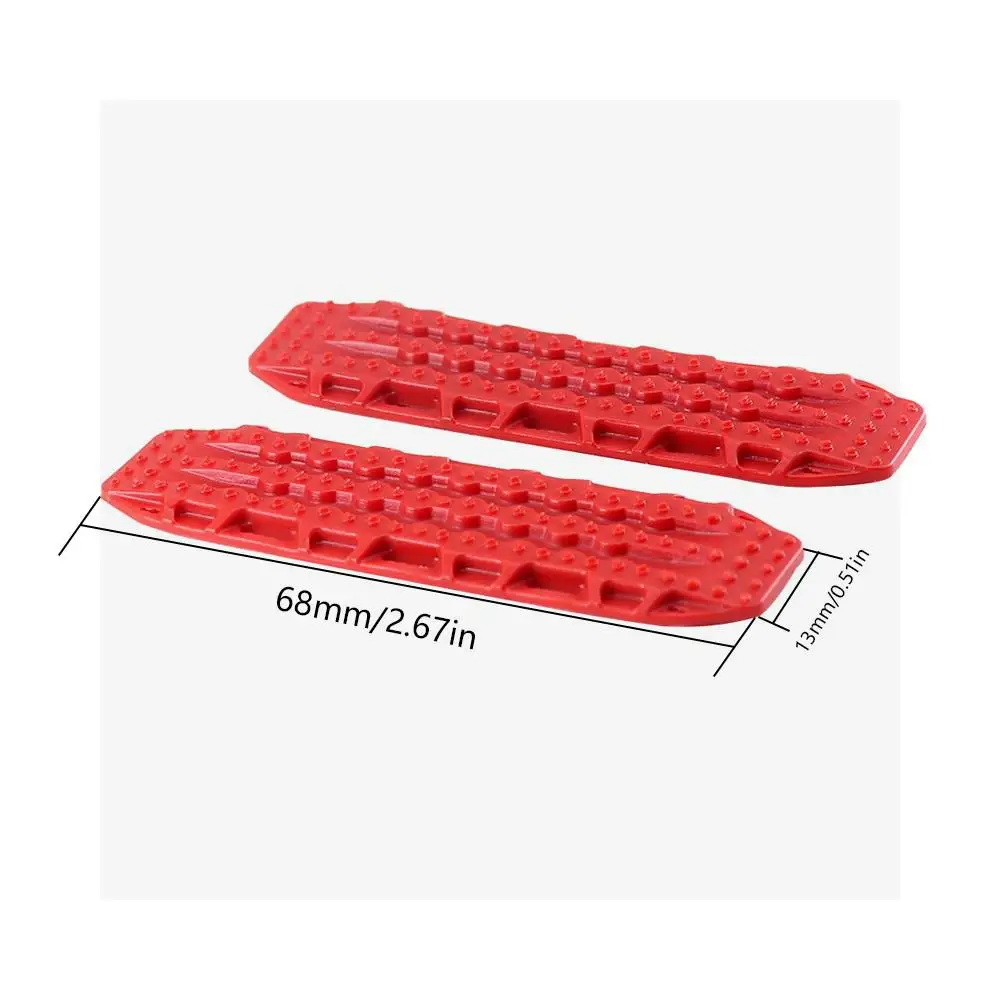 2PCS Plastic Escape Board Decoration for 1/18 1/24 RC Crawler Car Traxxas TRX4-M Defender Bronco AXIAL SCX24 DIY Accessorie