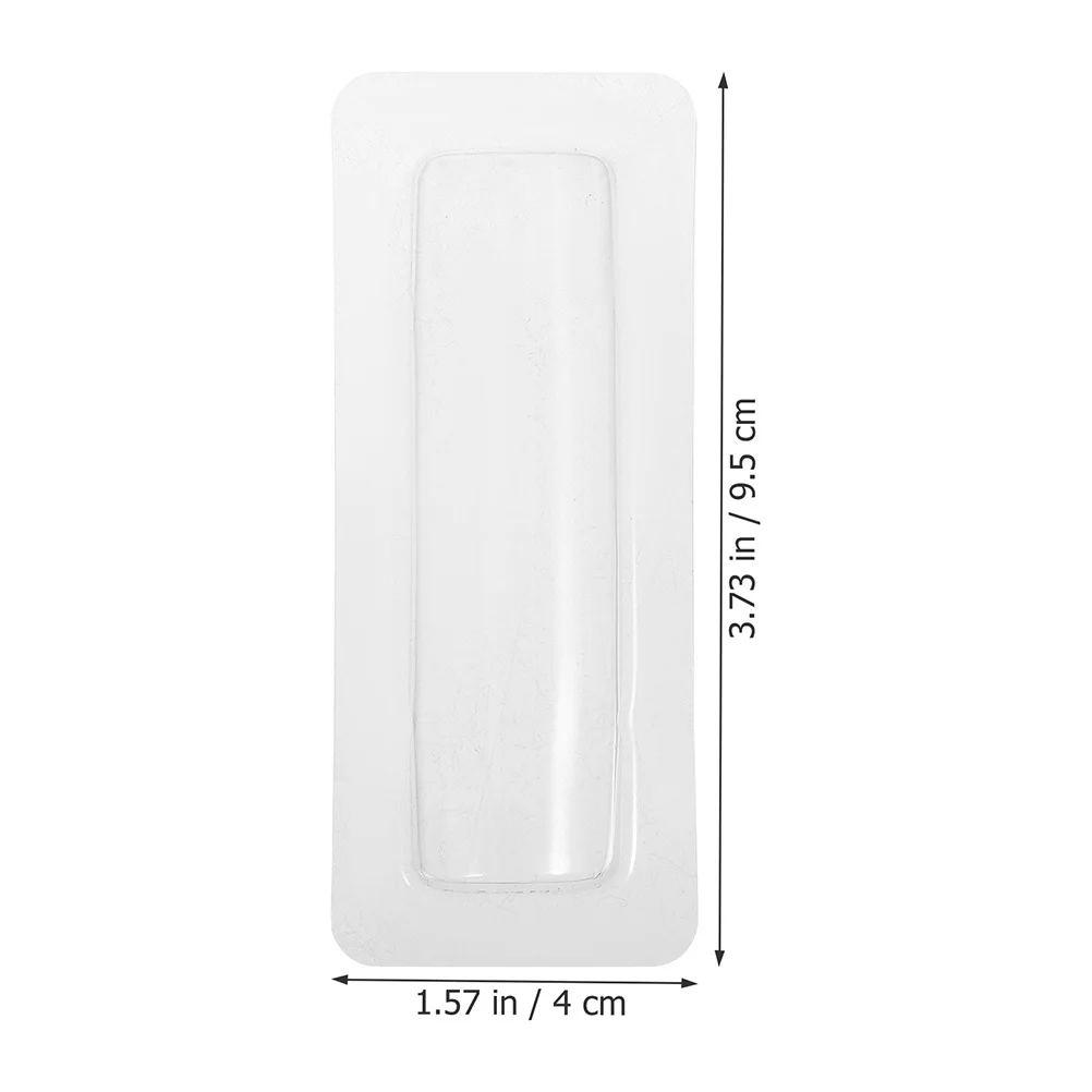 25 قطعة من حامل بطاقات المال البلاستيكية الشفافة، حافظات بلسم الشفاه، منظم شفاف متعدد الأغراض لحامل بطاقات المال الأساسية