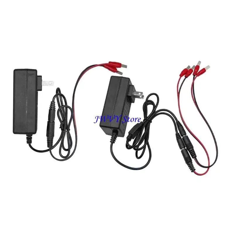 573A 21V Wall Plugs Battery with DC5.5X2.5Mm Charging Leads, Compactly Adapter for Home Workshop Battery Maintenance