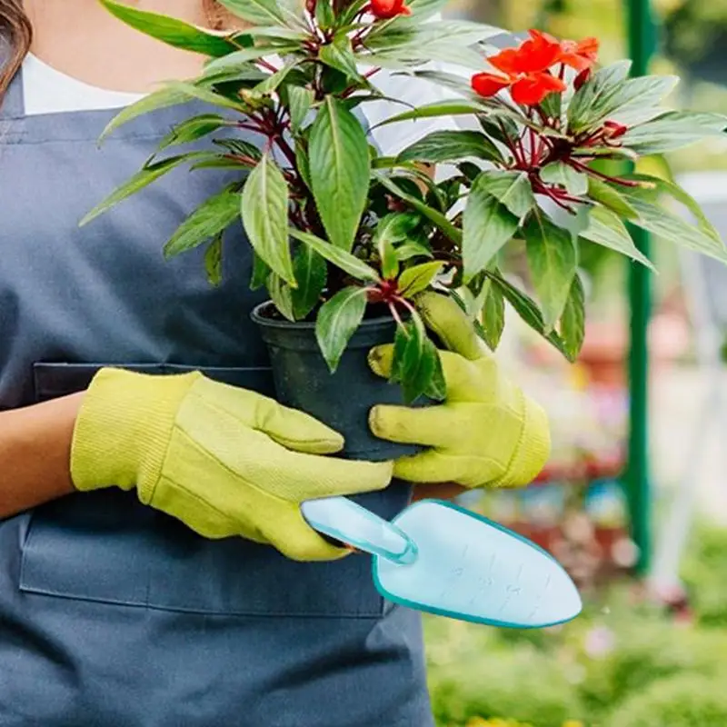 Gardening Tool Set Transplant Seedling Planting Tools Garden Planter Kit Succulent Plants Tools Comfortable Handle Shovel Rake