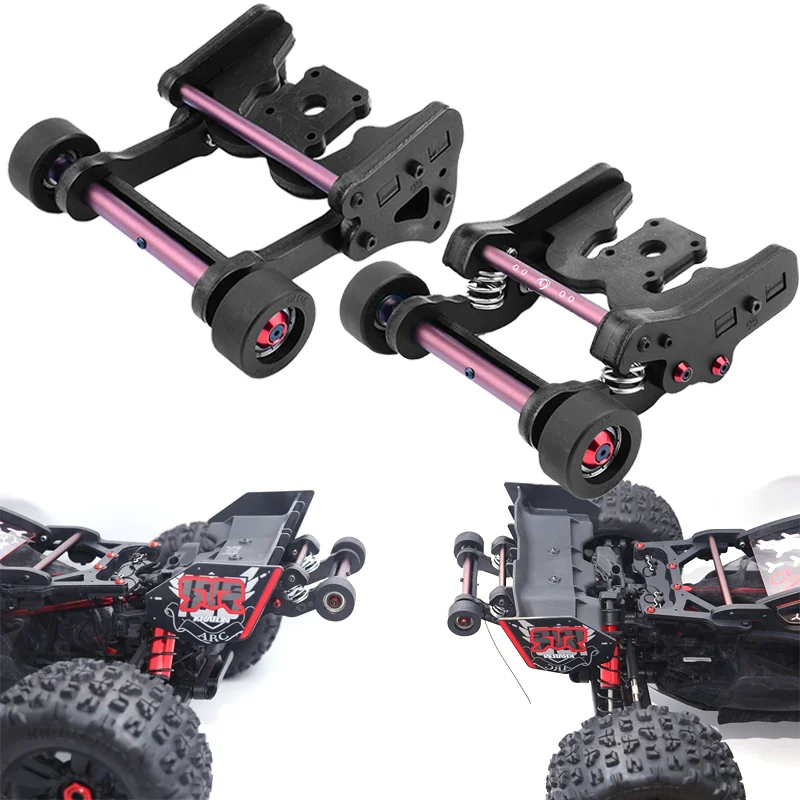 

KRATON OUTCAST Adjustable spring Wheelie Bar Set for 1/5 ARRMA RC KRATON 8S OUTCAST 8S 4X4 Speed Truck Car