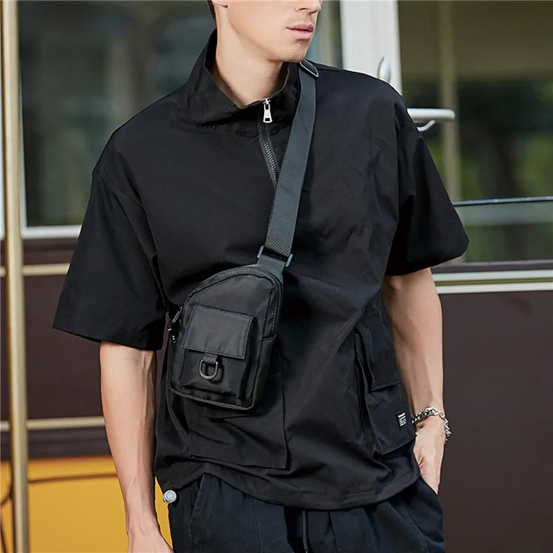 

Mens Shoulder Bag Oxford Luxury Fashion Men Chest Bag Man Sling Crossbody Bag for Male 2023 New Casual Handbag Travel Phone Bags