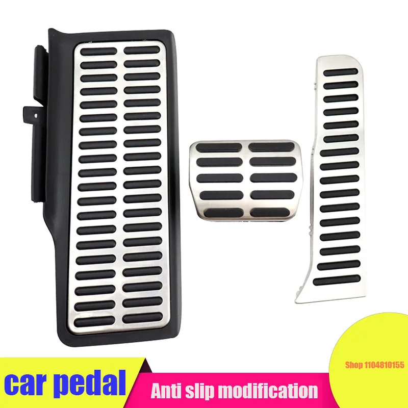 

Car pedals suitable for Volkswagen Beetle modification, accelerator, brake, rest area, anti-skid pedals