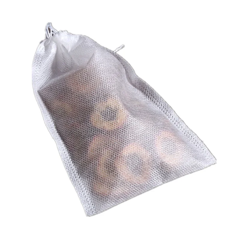 Bolsas de filtro con cuerda, Infusor de especias, bolsas de té, 100 Uds., bolsitas de té desechables para preparar té, infusión de especias, elementos esenciales de cocina