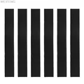 6pcs black