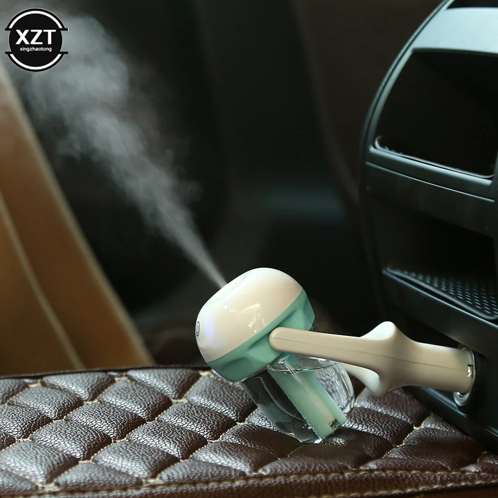 Mini humidificador de aire para coche, purificador de vapor, difusor de Aroma de aceite esencial, difusor de aromaterapia, pulverizador automático,