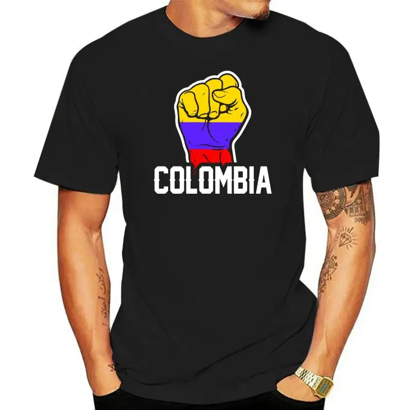 Create Colombia Flag Tshirt T Shirt For Men Unisex Men T-Shirts 2023 Oversize S-5xl