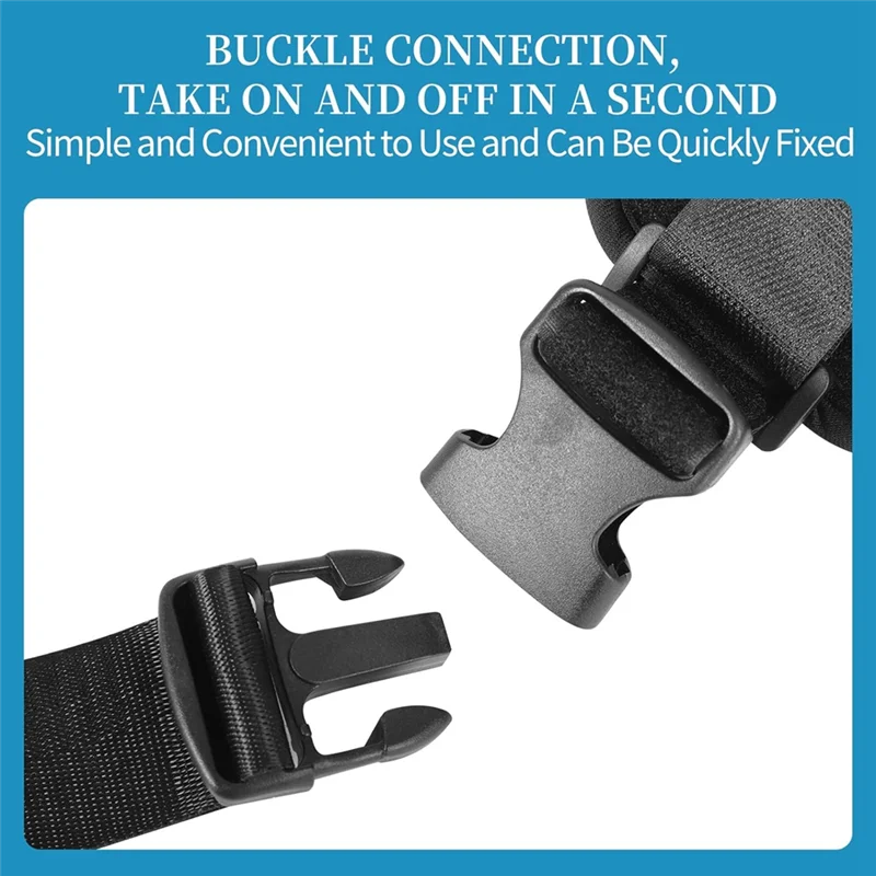 

【Gift】4Pcs Limb Holder Bed Restraints For Wrists And Ankles With Quick Release Buckles, Patient Restraint Belts