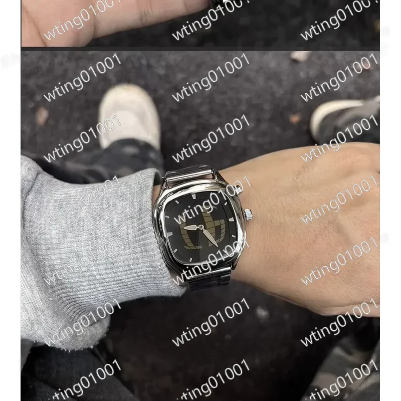 for Dynamic Digital Display Men's Watch Niche Design American Trendy Style Luminous Waterproof Timepiece Stylish Glow in Dark